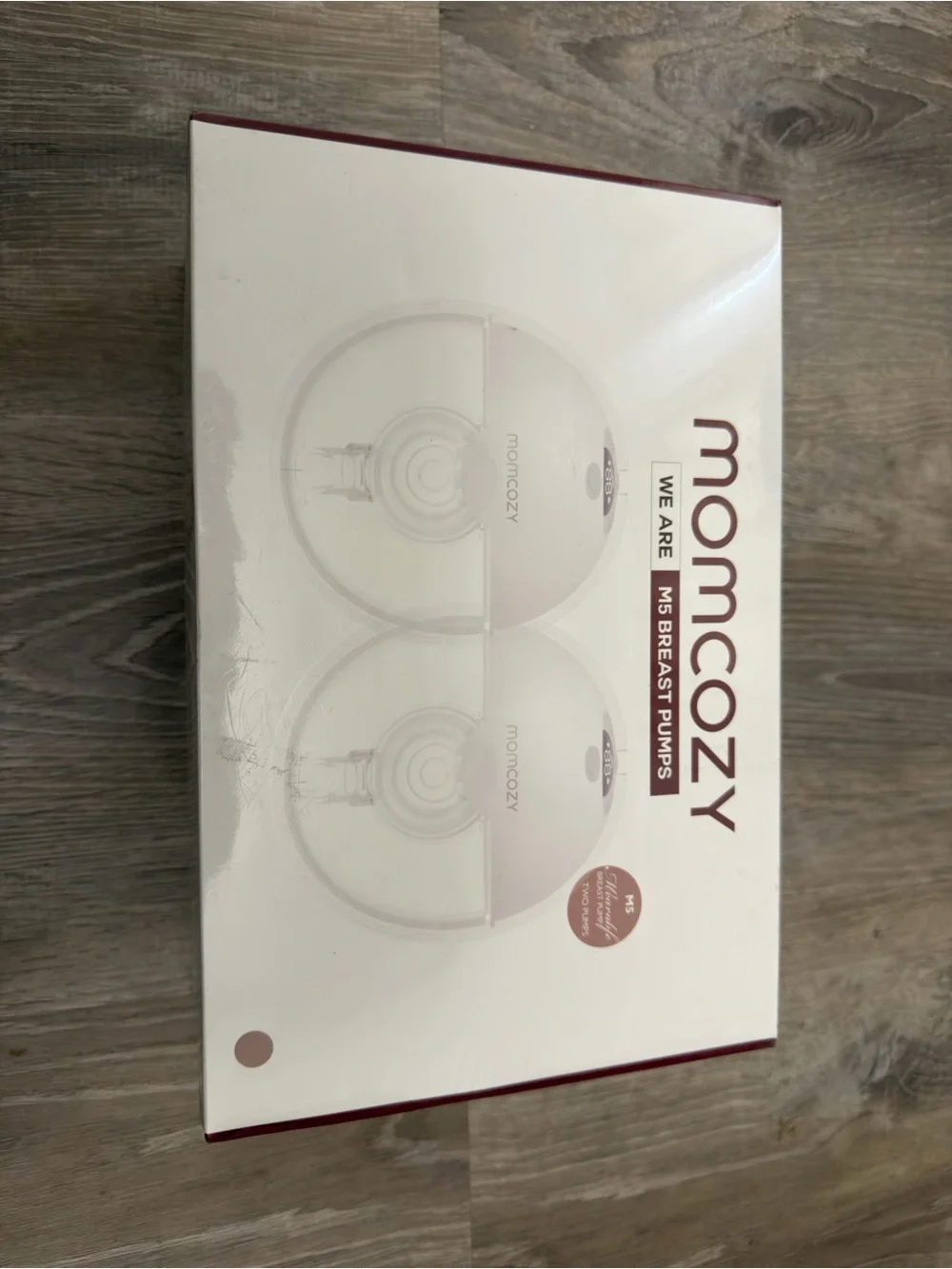 momcozy M5 Breast Pumps - White/Rose Gold